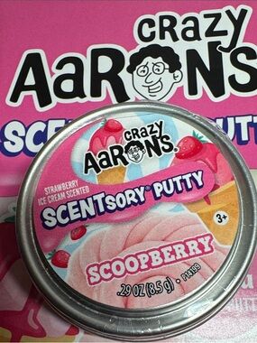New Mini Crazy Aaron’s SCENTsory Putty - Scoopberry Berry Vanilla